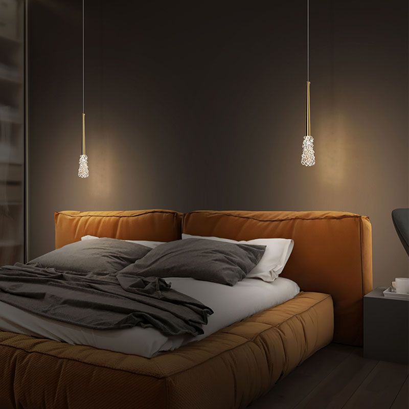 Kristall verjüngte Beleuchtung Anhänger moderne Anhänger Deckenleuchten für Schlafzimmer