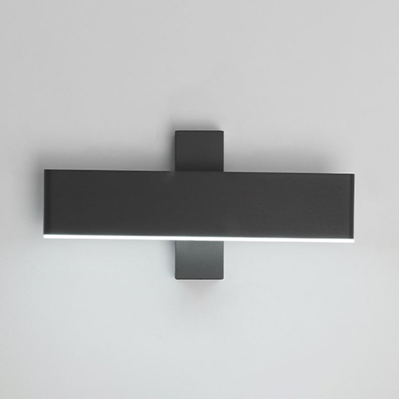 Metal Square Shape Wall Sconce Modern Style 1 Light Wall Light Sconce