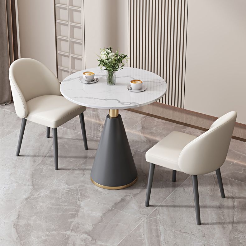 Modern Metal Chair Parsons Kitchen Dining Side Chair for Dinning Room