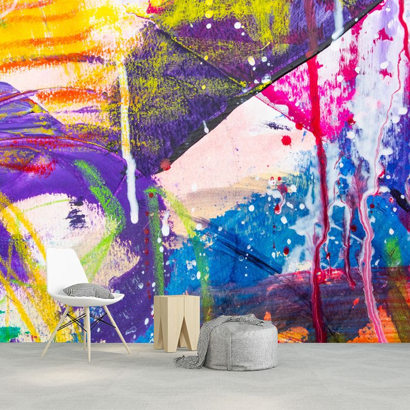 Abstract Wall Mural Personalized Minimalist Wall Covering for Living Room