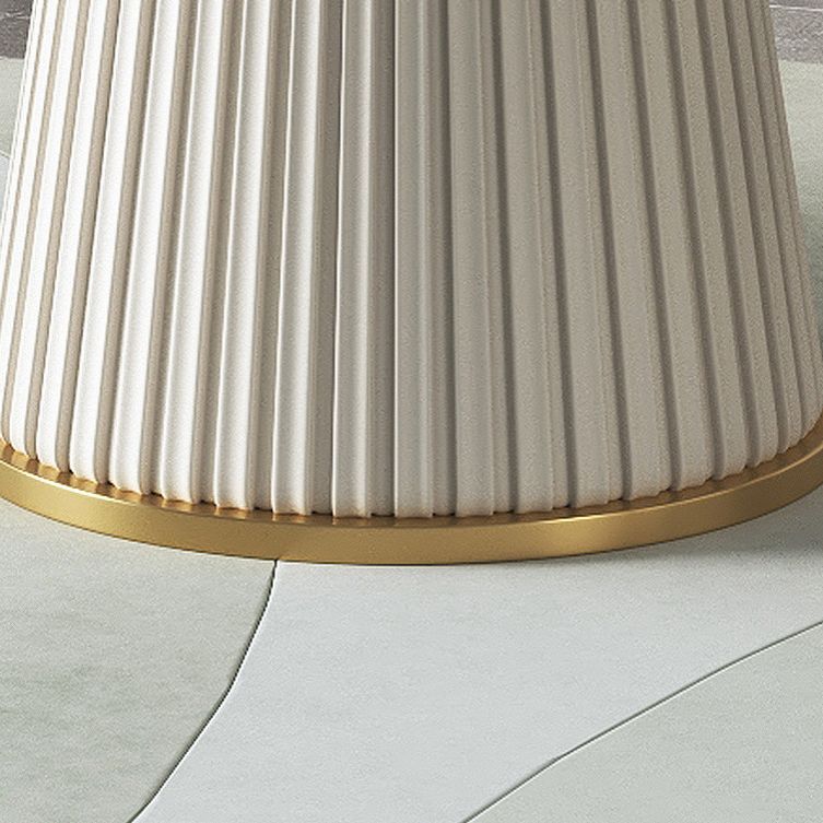 Nordic Sintered Stone Dining Room Set with Round Leg Dining Furniture for Home Use