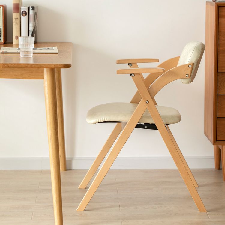 Chaise de salle à manger en bois de style nordique Open Danding Dining Side Claid pour Utilisation à domicile