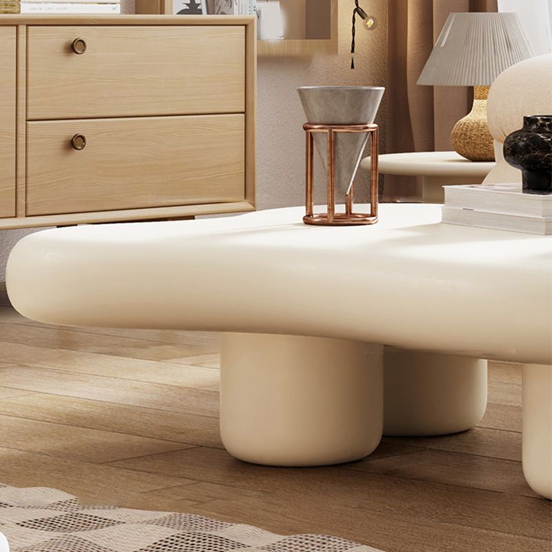 Contemporary Geometric Coffee Table 4 Legs Coffee Cocktail Table