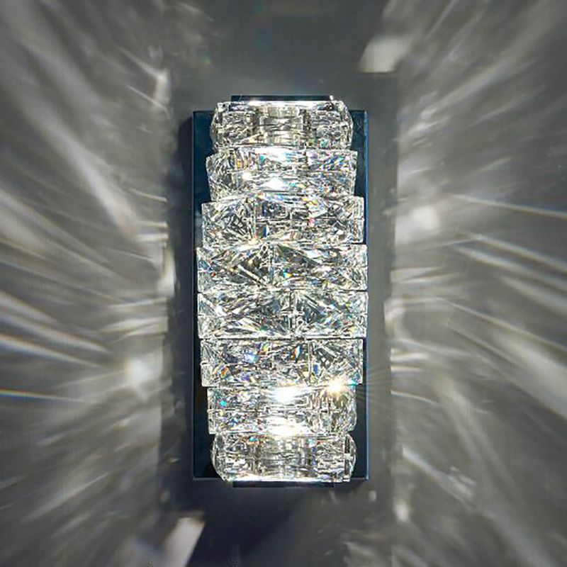 Postmodern Crystal Wall Sconce Sconce LED Montate Montata per il soggiorno camera da letto