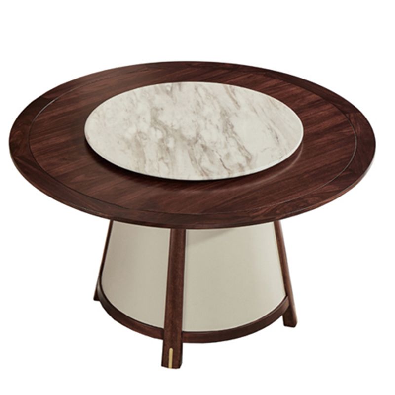Modern DiningTable Set 1/7 Pieces with Wood Base Kitchen Furniture Set