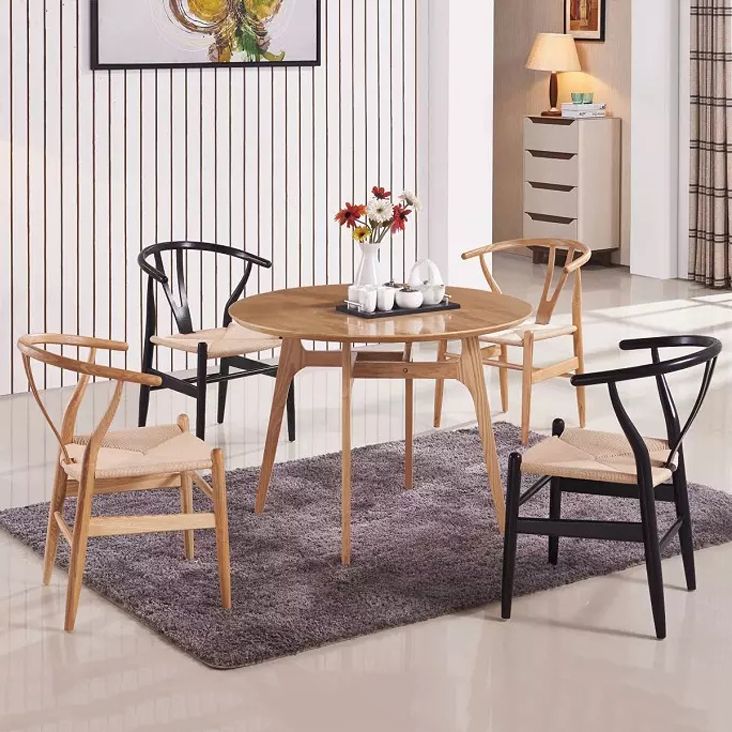 Traditional Dining Accent Chair Solid Wood Side Dining Chairs
