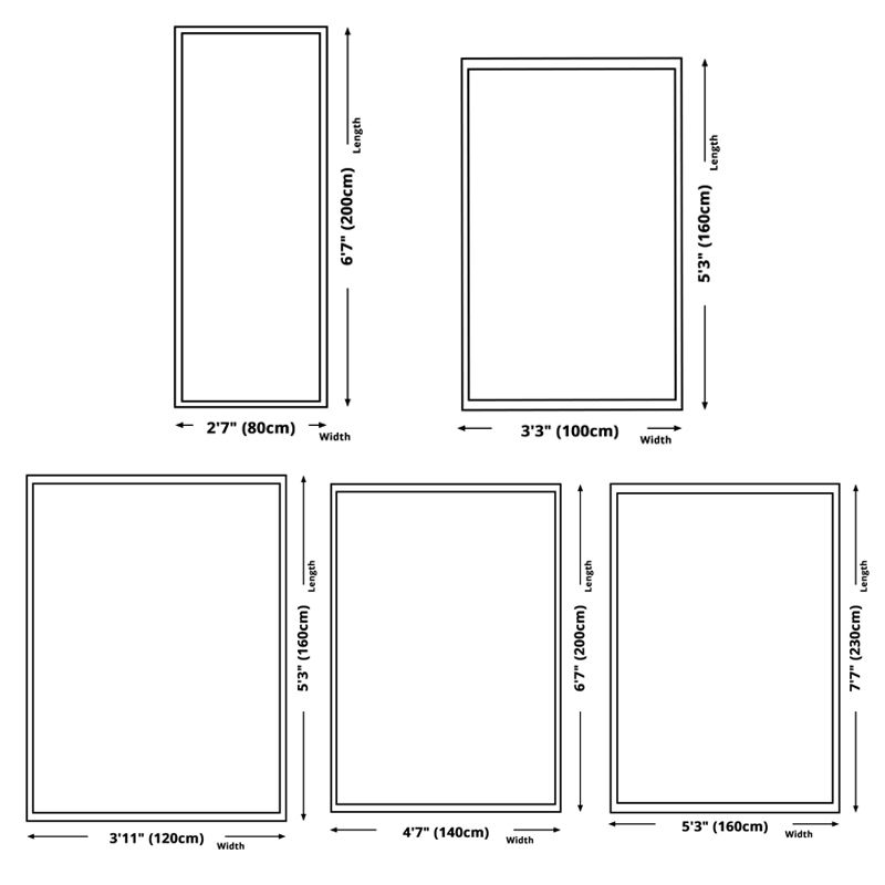 Beige Modern Carpet Polyester Stripe Pattern Area Rug Easy Care Area Rug for Bedroom