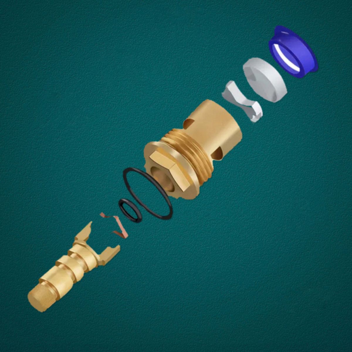 Wall Mounted Tub Faucet 2 Handle Valve Tub Spout Trim with Hand Shower