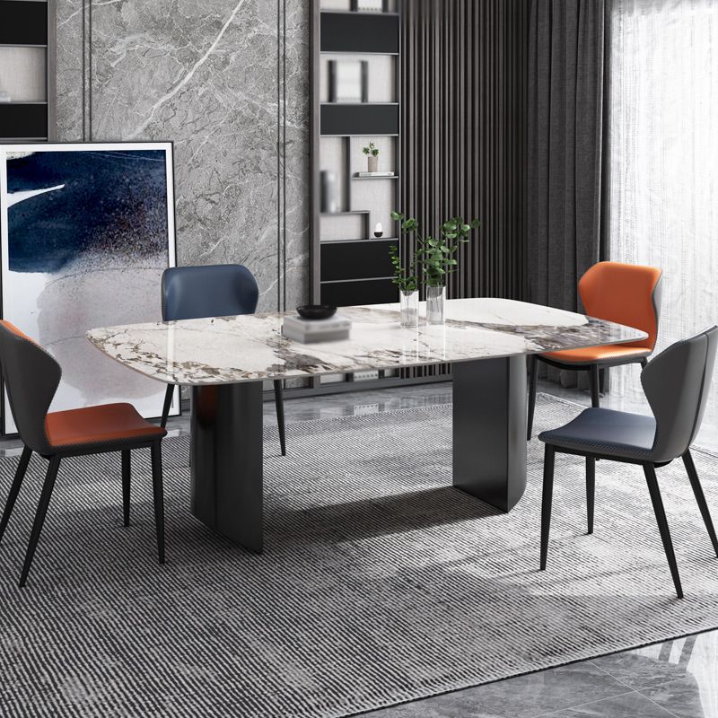 Contemporary 1/4/5/6/7 Pieces Dining Room Set Rectangle Dining Table Set