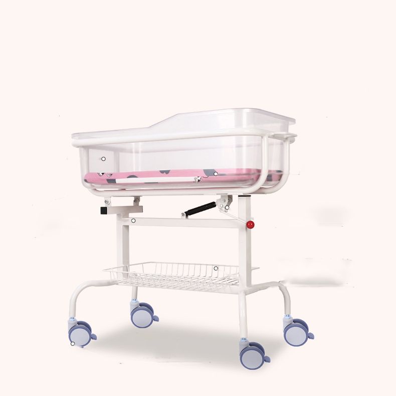 Plastic Contemporary Nursery Bed Under Crib Storage with Guardrail