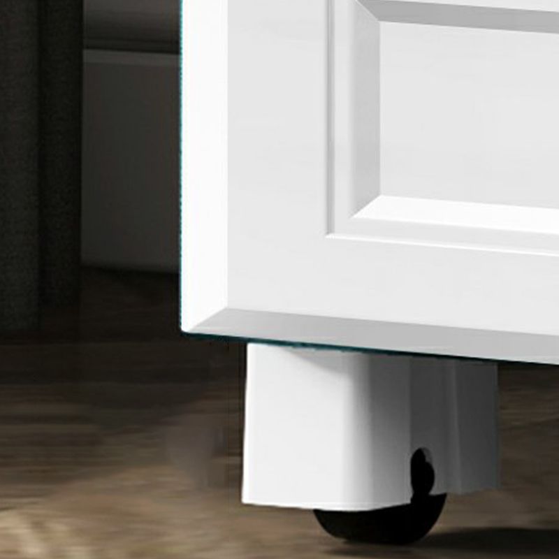 Contemporary Style Wardrobe Armoire Plastic Wardrobe Closet with Drawer and Door