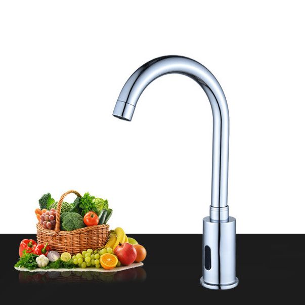 Kitchen Sink Faucet Touchless Sensor Swivel Spout Kitchen Bar Faucet