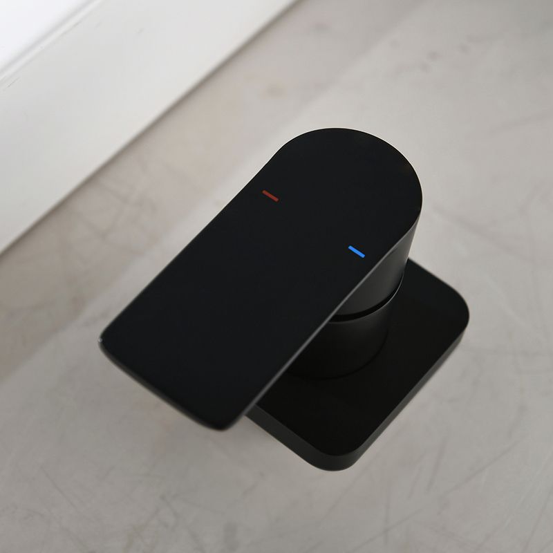 Waterfall Tub Faucet Trim Wall Mounted Low Arc Bath Faucet Trim