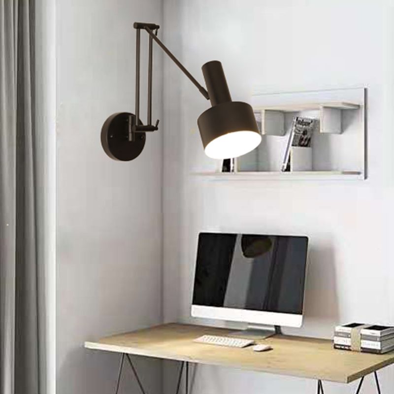 Iluminación de pared de brazo geométrico geométrico de pared moderna de 1 luz de pared liviana