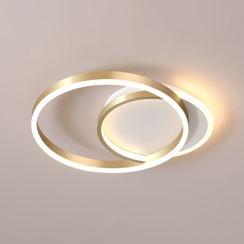 Plafonniers encastrés à LED, appareil d'éclairage de plafond simple pour le salon