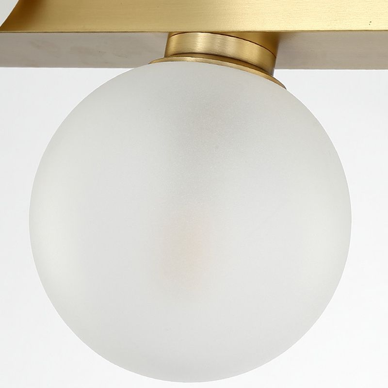 Lustre de style bubble îlot moderne 7 lumières luminaires pendentifs