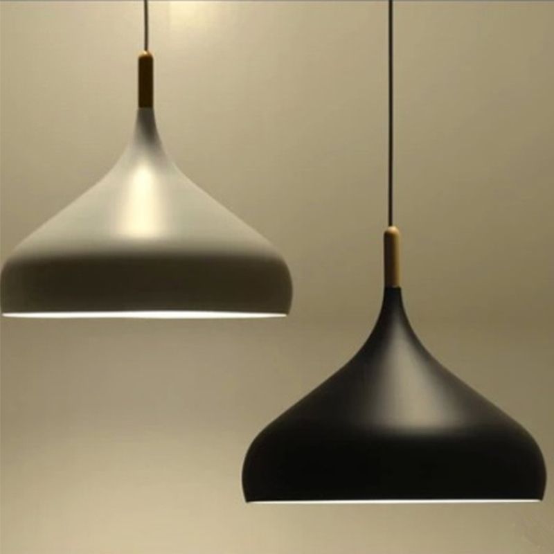 Aluminum Hanging Light Kit Modern 1-Light Hanging Light for Dining Room