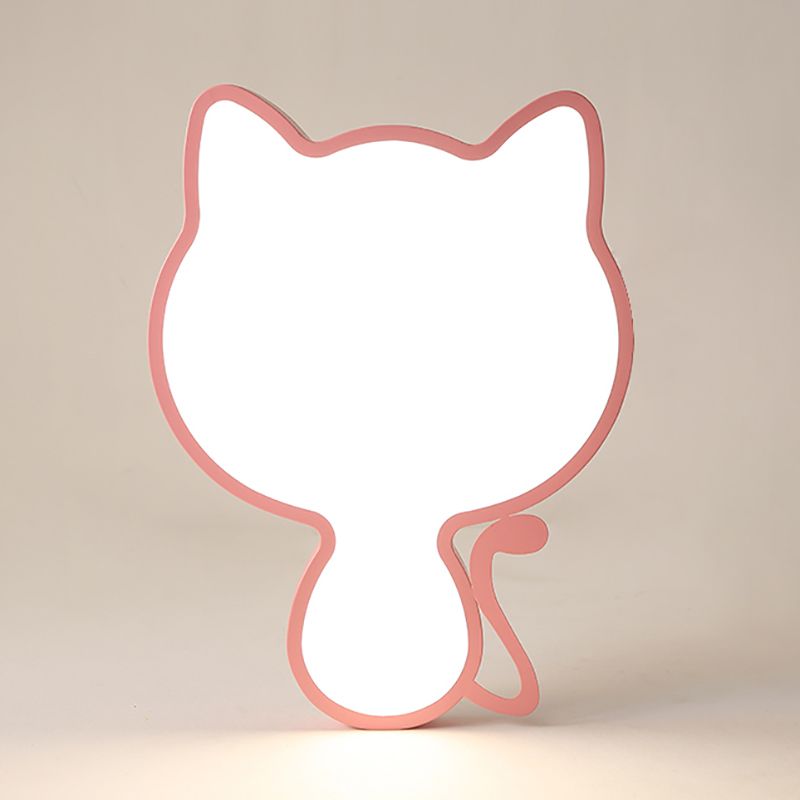 Simple Style Lovely Ceiling Lights Aluminum Kid's Room LED Flush-mount Lamp