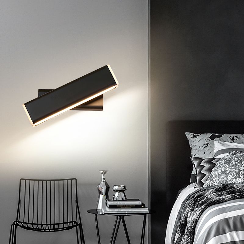 Rechteck Waschtischwandleuchten moderner minimalistischer Acryl -Ein Eitelkeitslicht