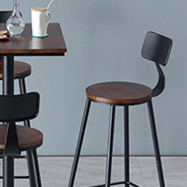 1/2/3/4/5 Pieces Industrial Bar Set Solid Wood Pub Dining Set