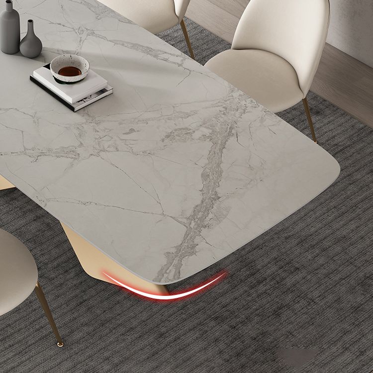 Modern Sintered Stone Dining Set 1/4/5/7 Pieces Dining Set for Home Use