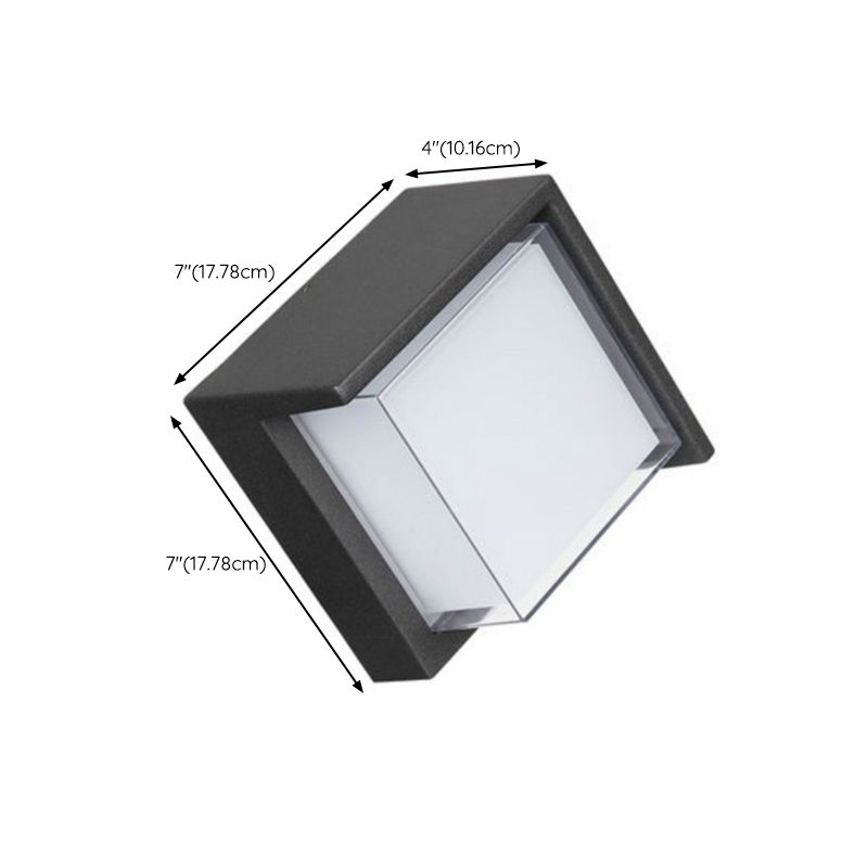 Minimalist Washer Wall Sconce Lighting Modern Wall Lighting Fixtures