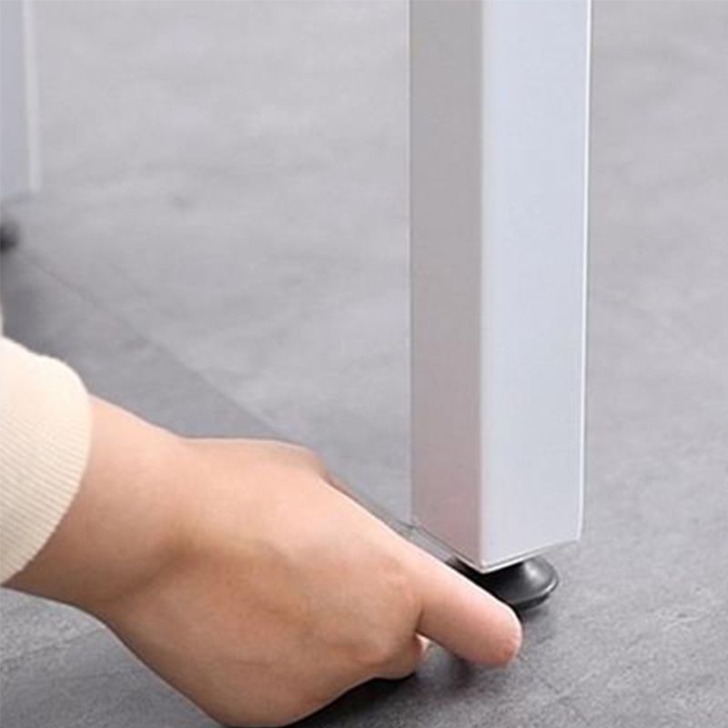 Modern Style Bar Table Rectangle Wood Bar Dining Table with Trestle Base