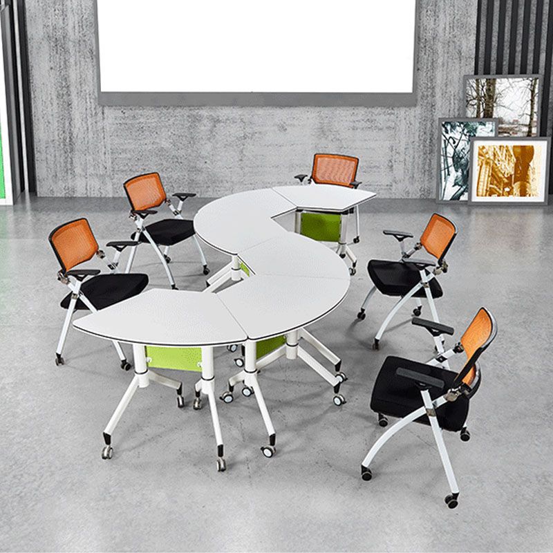 Modern Mesh and Plastic Desk Chair with Low Back Home Office Chair