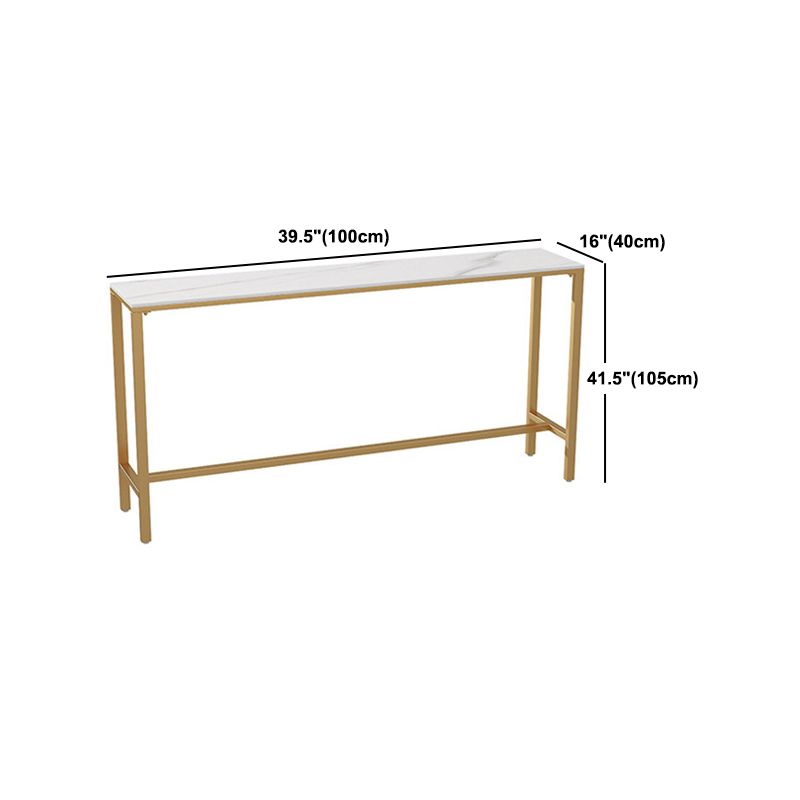 1/2/4 Piece Glam Matte Finish Pub Dining Set Sintered Stone Bar Table Set