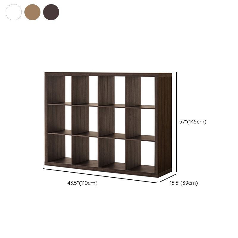 Modern Engineered Wood Bookshelf Standard Open Back Bookcase (Drawers not Included)