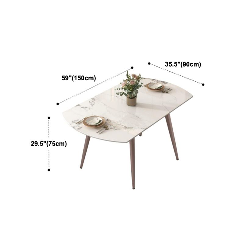 Contemporary 1/2/5/7 Pieces Dining Set Metal Dining Room Set for Small Space