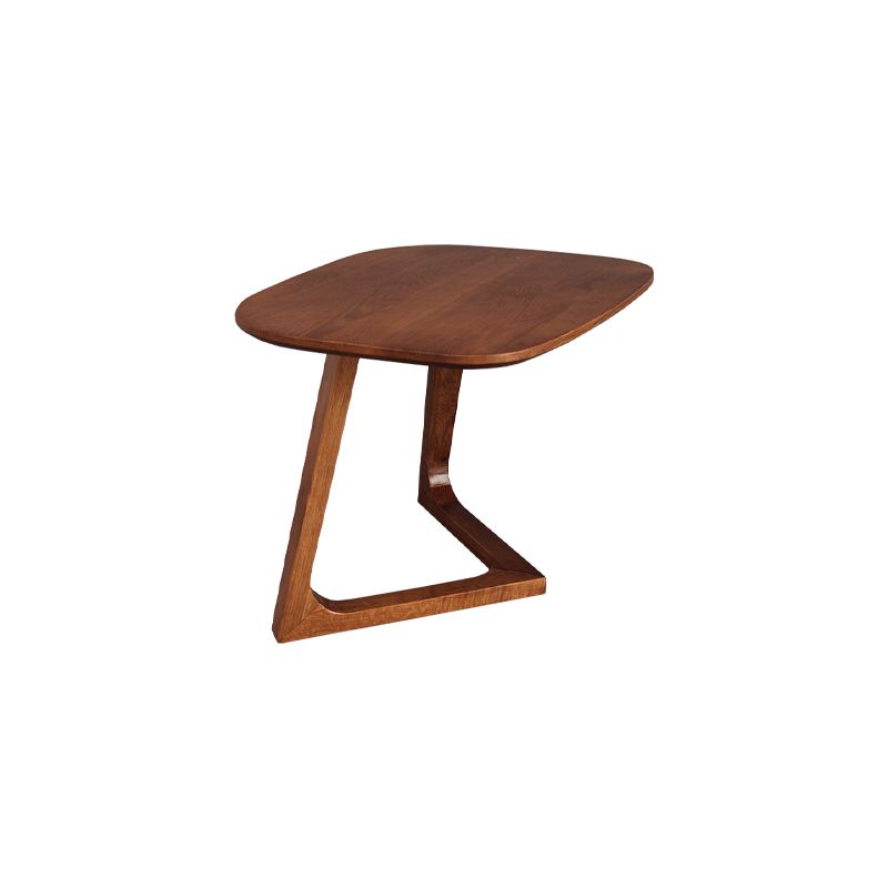 Scandinavian Solid Wood End Table Corner Table for Living Room