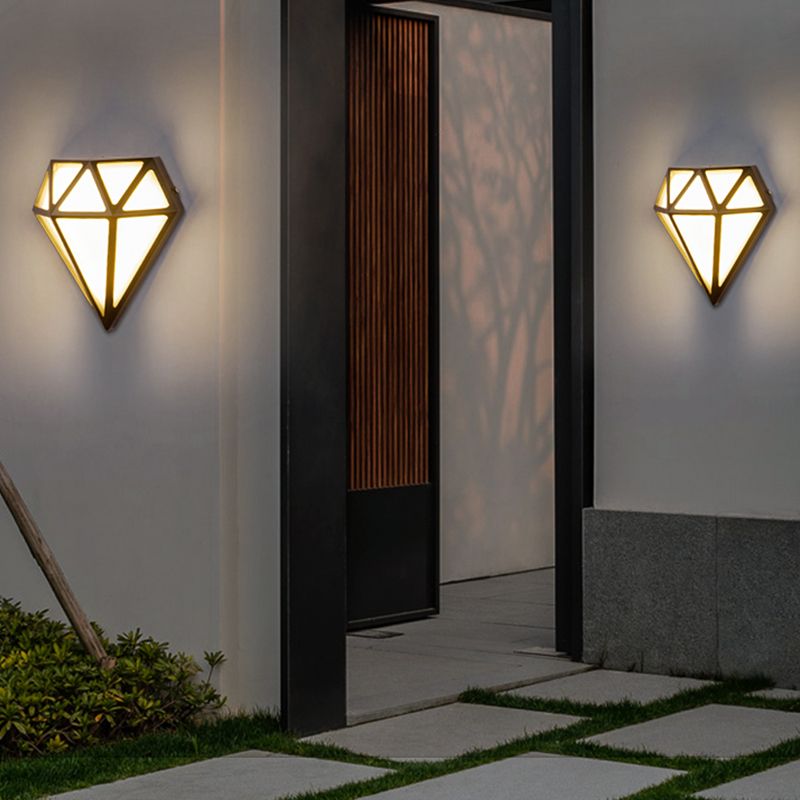 Moderne Wandmontage leichte LED -Wandleuchten mit Acrylschatten