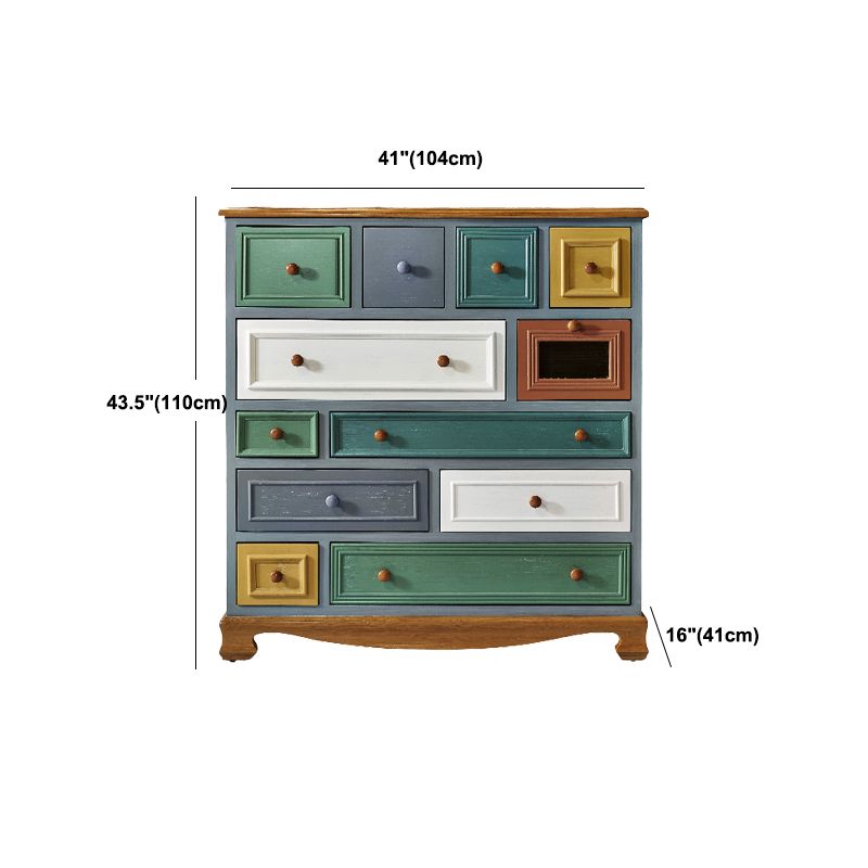 American Traditional Storage Chest Solid Wood Storage Chest Dresser