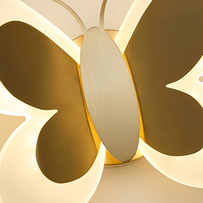 Metal Sconce Light Modern 1-Light Sconce Light Fixture for Bedroom