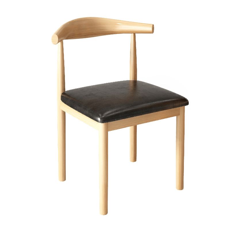 Contemporary Style Metal Chair Kitchen Dining Room Open Back Side Chairs