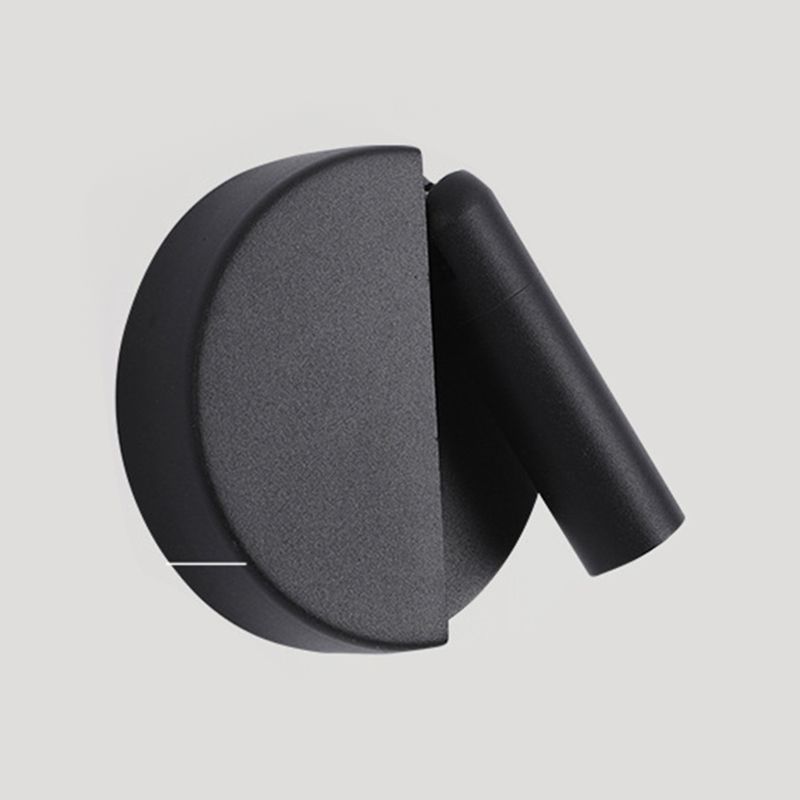 Nordic Style Metal Wall Light Simple Geometry Rotatable Led Wall Lamp for Living Room