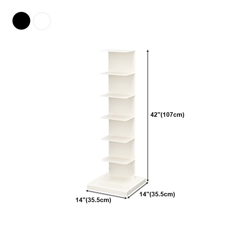 13.19"W Bookshelf Contemporary Style Invisible Bookcase for Home Office