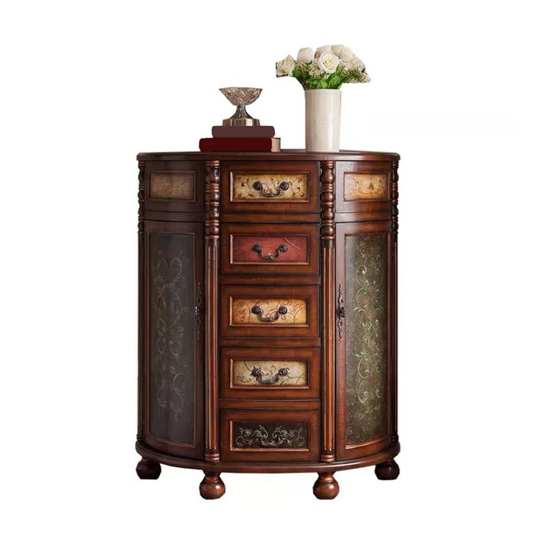 Traditional Storage Chest Dresser Solid Wood Dresser with 3/4/5 Drawers