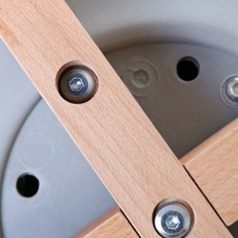 Silla lateral de Beech Parsons escandinavo de bossons Sillas de comedor de cuero (juego de 2)