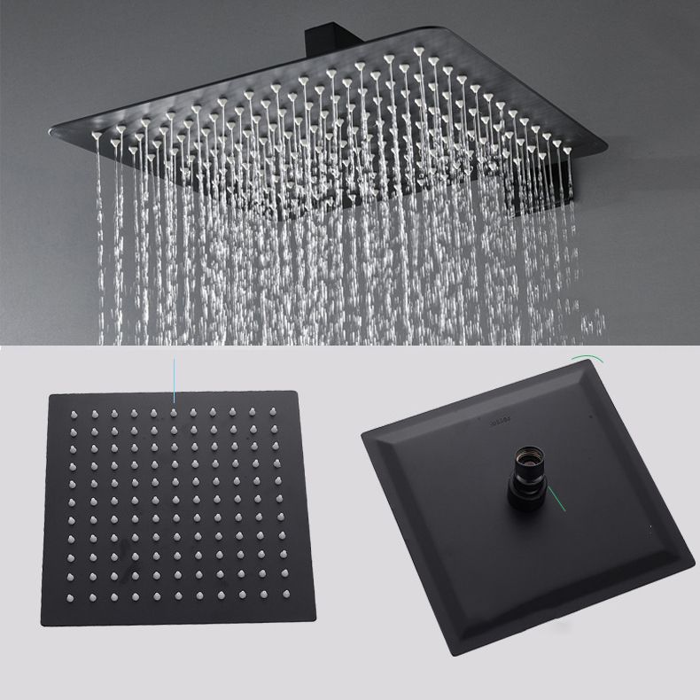 Modern Style Shower System Ceiling Mounted Spot Resist Handle Lever Shower System