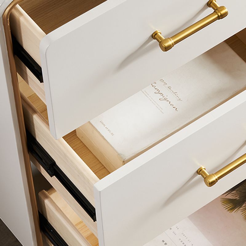 Glam Sideboard Cabinet Stone Sideboard Table with Doors for Kitchen