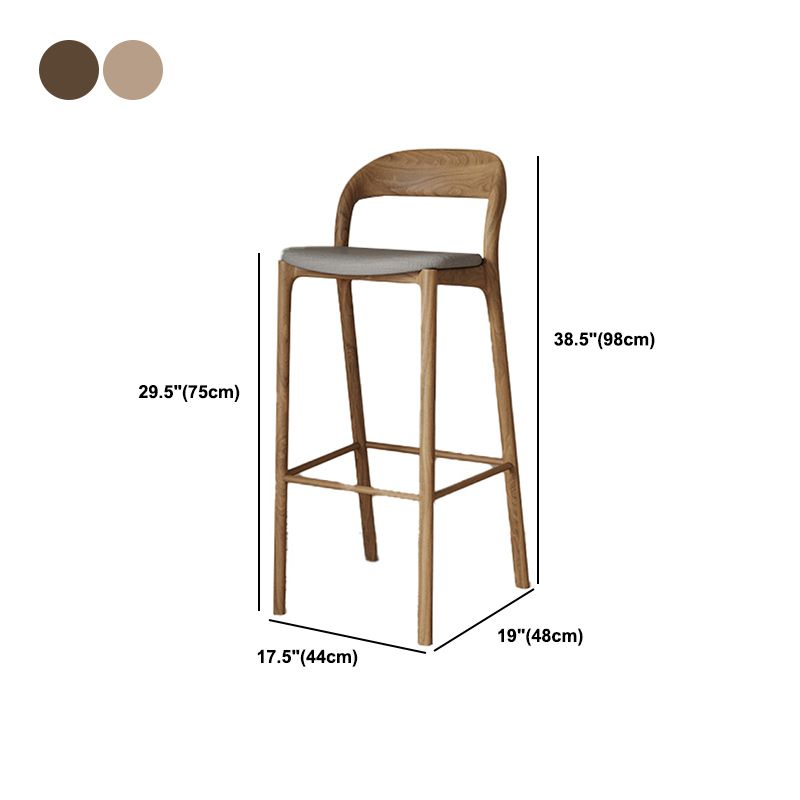 1/3 Pieces Modern Rectangular Pub Table Set Pine Wood Counter Table with High Stools