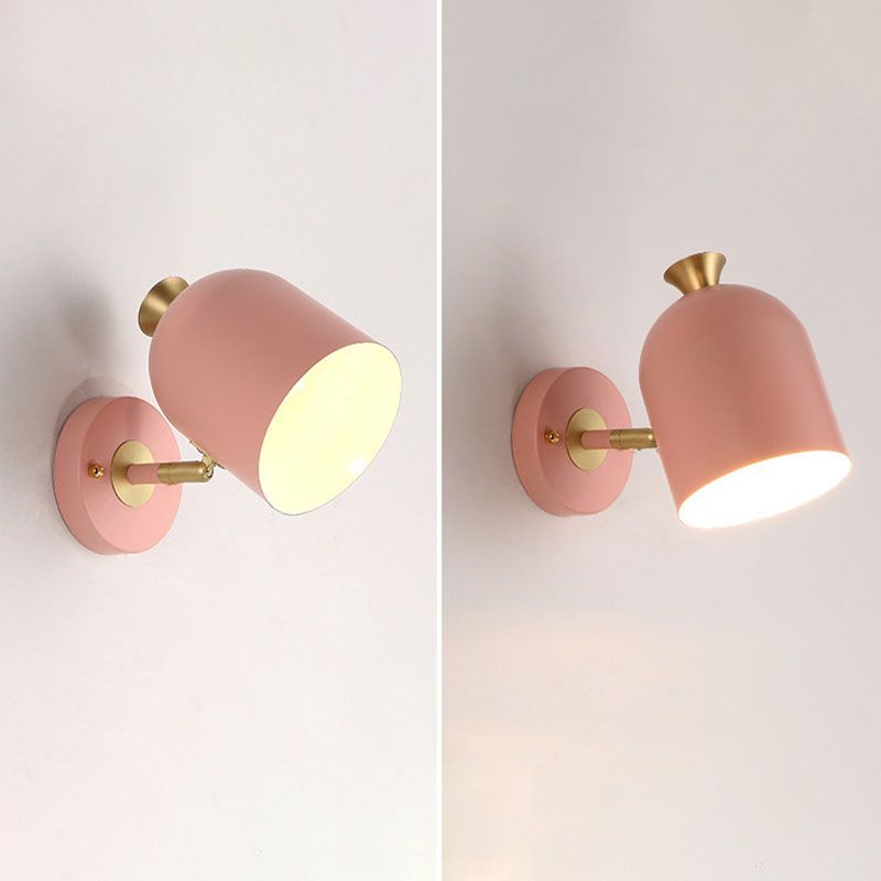 Nordische moderne 1-Licht-Aluminium-Wandleuchte Wandleuchte Wandlampe für Kinderzimmer