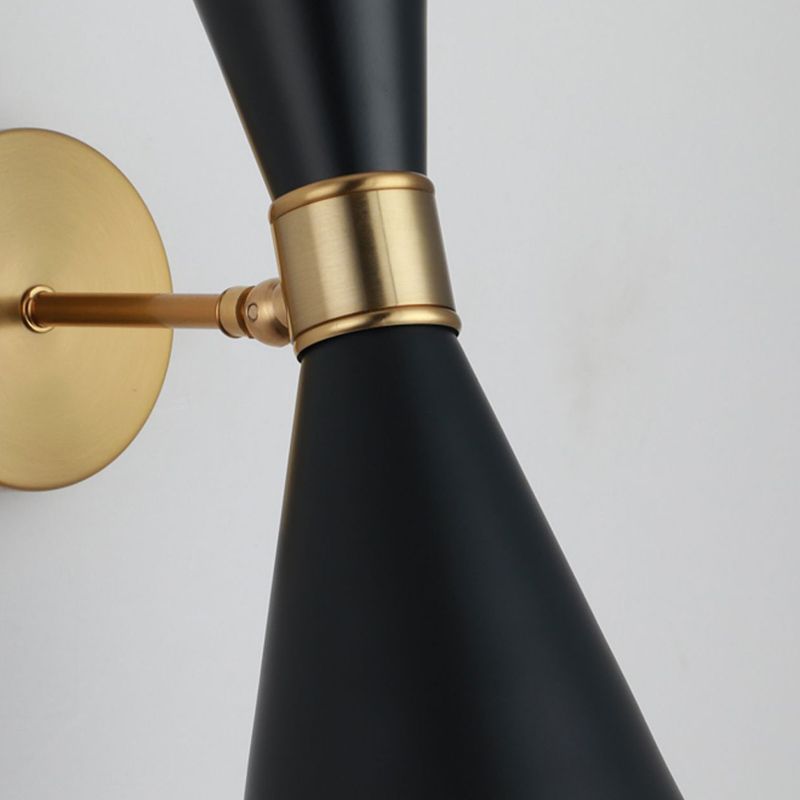 Geometric Wall Lamps Modern Style Metal 1 Light Wall Light Sconce