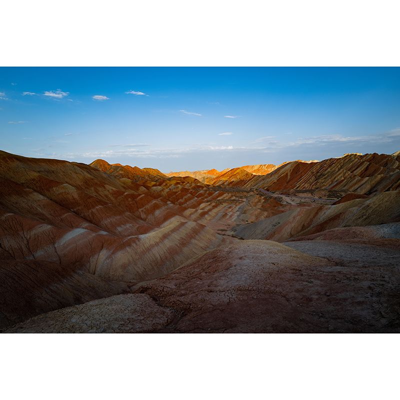 Mildew Resistant Wall Mural Wallpaper Mountain Landscapes Pattern Wall Art