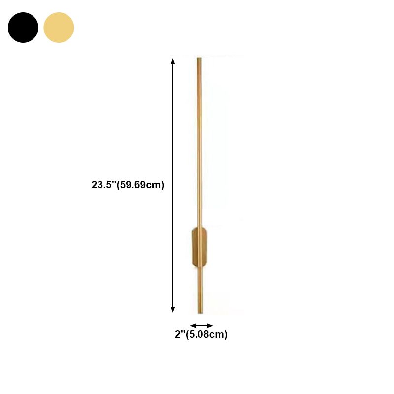 Lámpara de montaje de pared nórdica estilo LED de estilo LED de luz Luz de pared para sala de estar