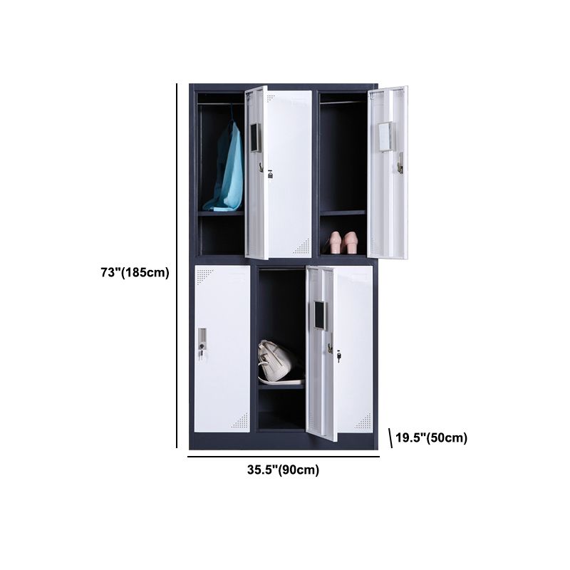 Contemporary Storage Cabinet Hinged Wardrobe Cabinet for Home