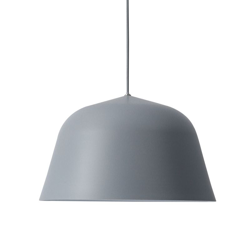 Forme de bol en métal Lumières suspendues modernes à 1-Light Prowing Fixture pour salle à manger