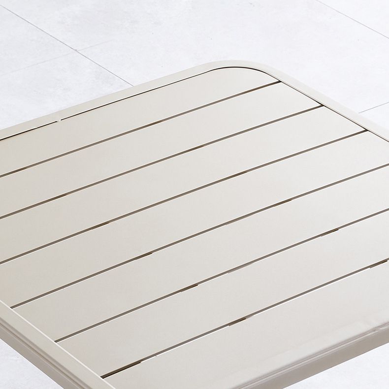 1/2/3/5 Pcs Metal Bistro Table Set Contemporary Matte Finish Bistro Set